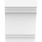 Ekena Millwork Standard Pescadero Architectural Grade PVC Rafter Tail, 6"W X 8"H X 24"L RFTP06X08X24PEC - alternate 4